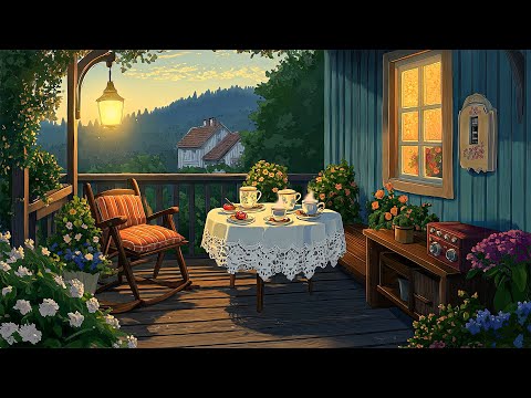 it's summer in the 1950's with oldies playing in another room