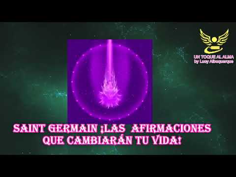 💫 Saint Germain Libro de Oro ¡Las afirmaciones que CAMBIARÁN TU VIDA!