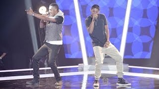 Reece &amp; Tino Sings No Diggity | The Voice Australia 2014