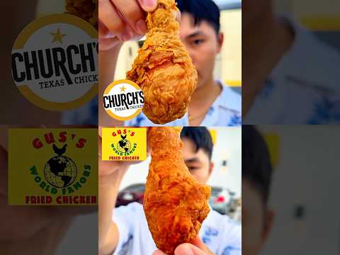 Church’s VS Gus’s Fried Chicken #foodnoob #thefoodnoob #fastfood #series #friedchicken
