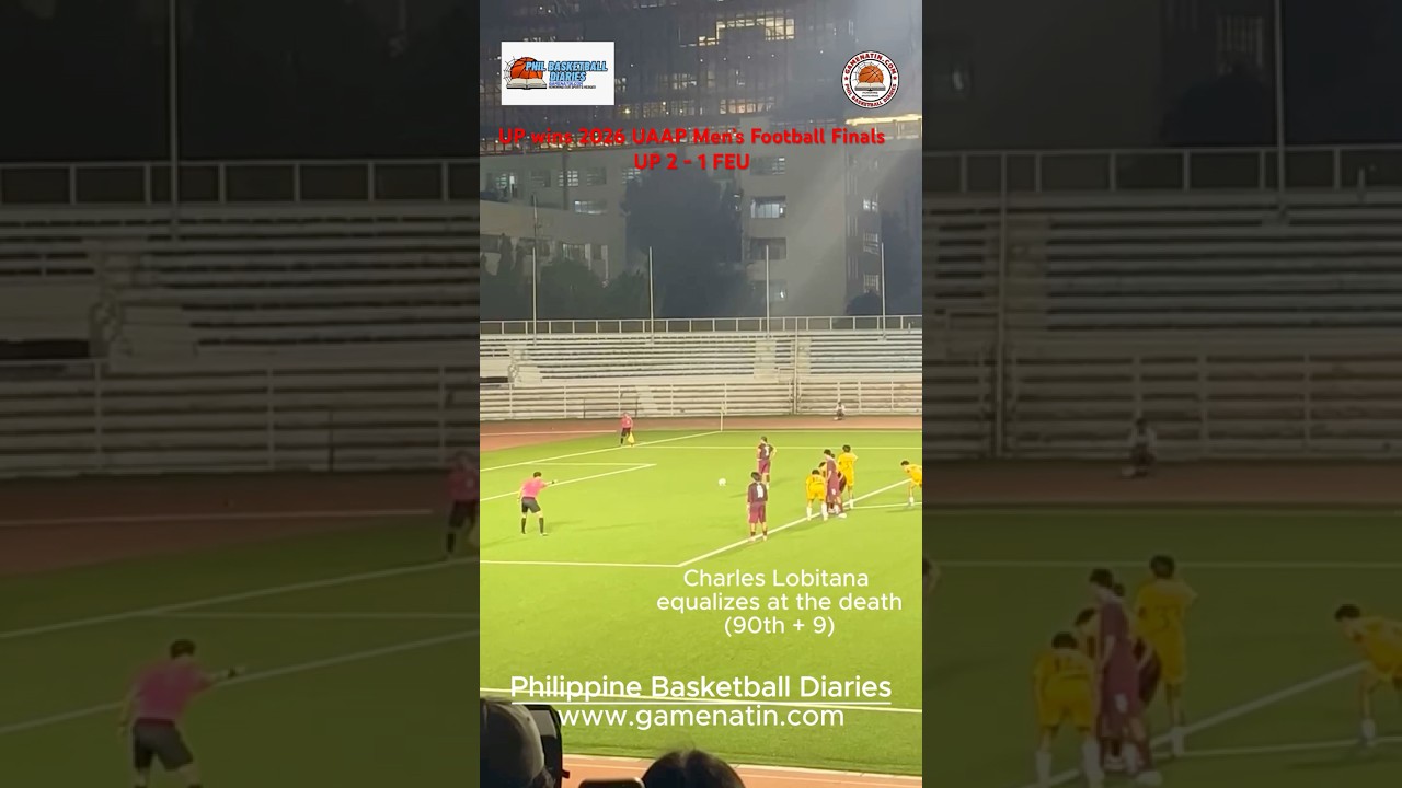 Highlights: Goals from the 2026 Men's Football Finals between UP and FEU