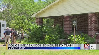 Muscle Shoals Police Use Abandoned House for Training