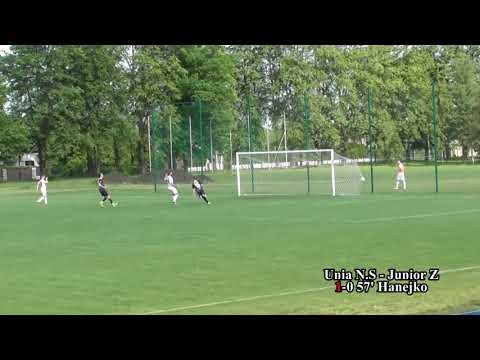 Unia Nowa Sarzyna strzela w meczu z Juniorem Zakrzów - 26K. V ligi 27.05.2023r.