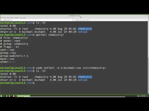 Linux Command Line (27) ACLs pt1