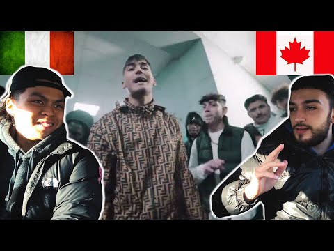 CANADIANS REACT TO ITALIAN DRILL - Inamos - Chic (prod. Chosen1)