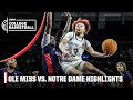 Ole Miss Rebels vs. Notre Dame Fighting Irish | Full Game Highlights | NCAA Tournament