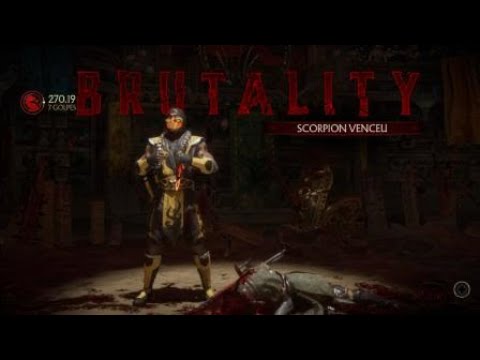 Mortal Kombat 11_Scorpion Brutality Sangue do Demônio