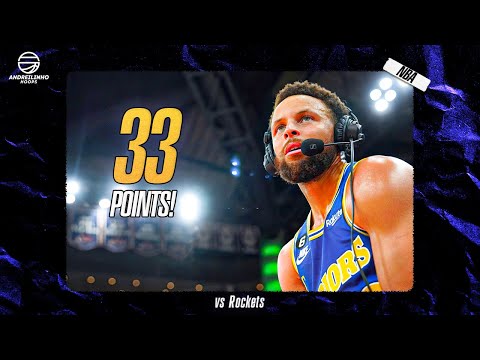 Stephen Curry 33 POINTS vs Rockets! ● Full Highlights ● 20.11.22 ● 1080P 60 FPS
