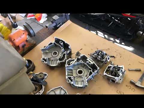 BLOWN UP!!!!!!   V-TWIN Engine Re-build Timelapse!!!!! CAN-AM MAVERICK