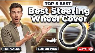 ✅ Top 5: Best Microfiber Steering Wheel Covers [Breathable &