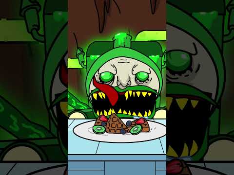 😥 Sad 🚂 CHOO CHOO CHARLES ☢️ Radioactive is So Hungry... (Cartoon Animation)