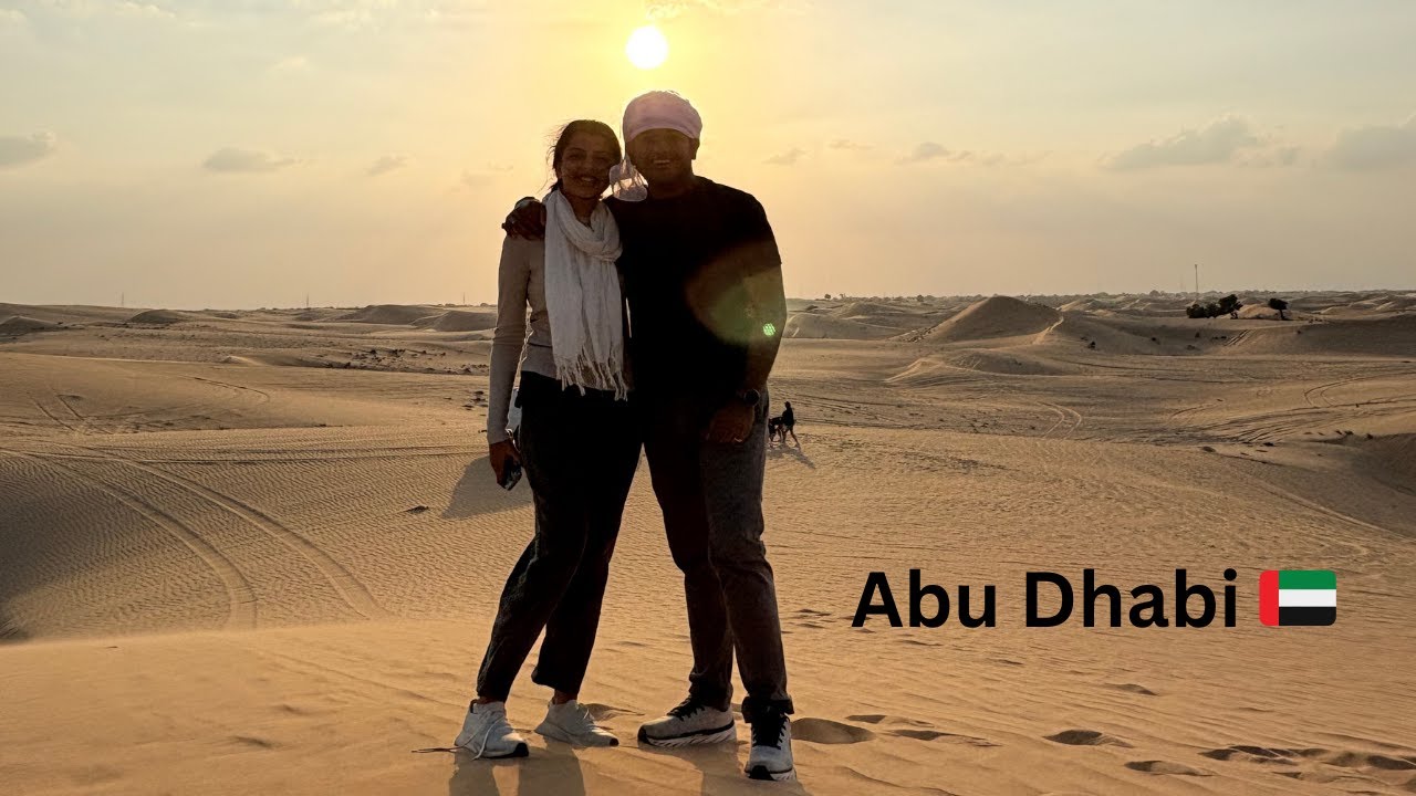 Experience Desert Safari in Abu Dhabi with this tourist's video.