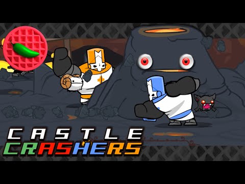 TERRIFYING SANDWICH MUTATION!  -- Let's Play Castle Crashers (Part #5) (Local Co-op)