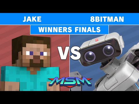 MSM Online 50 - 8BitMan (ROB) Vs. Iluz | Jake (Steve) - Winners Finals