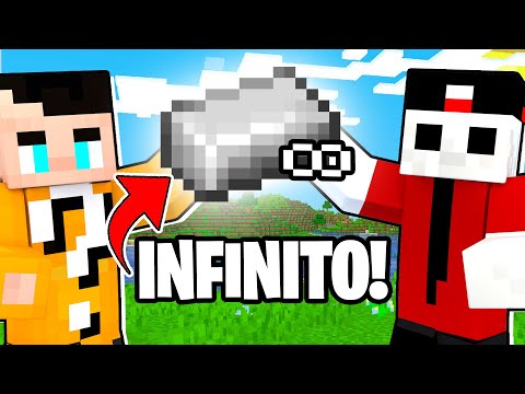 LOCO COSTRUISCE LA FARM DI FERRO INFINITA NELLA MIA VANILLA! - Minecraft ITA