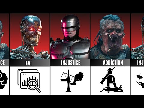 Comparison : Terminator vs Robocop vs Predator
