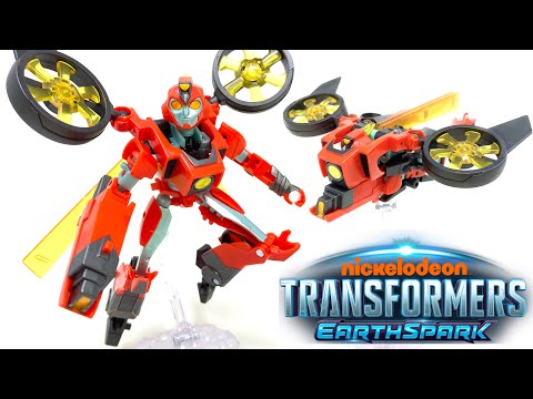 Transformers EARTHSPARK Deluxe Class TERRAN TWITCH Review