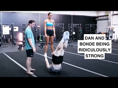 DANIEL BUYESKE AND BONDE JOHNSON BEING THEIR TYPICALLY STRONG SELVES FOR FOUR MINUTES STRAIGHT