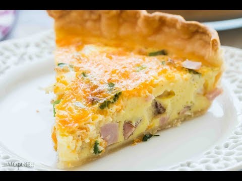 How to make Ham Quiche recipe | The Recipe Rebel
