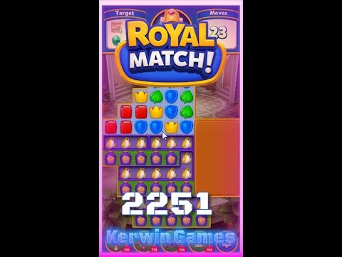 Royal Match Level 2251 - No Boosters Gameplay