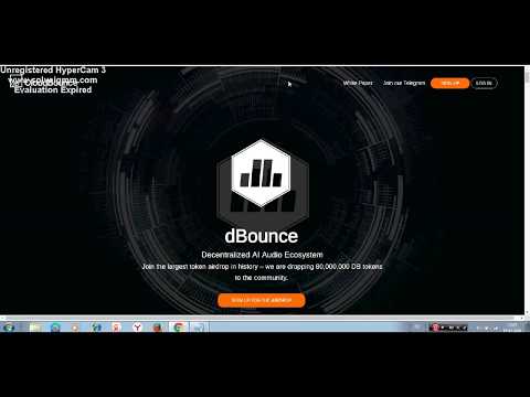 [CloudBounce]   100 токенов бесплатно [ICO]   [Airdrop]