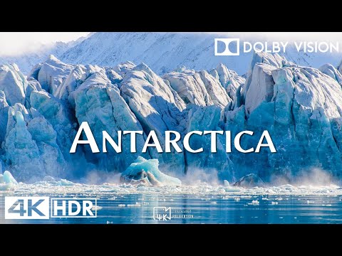 Antarctica 4K • Discovering the Majestic Icebergs and Pristine Wilderness | Relaxing Music