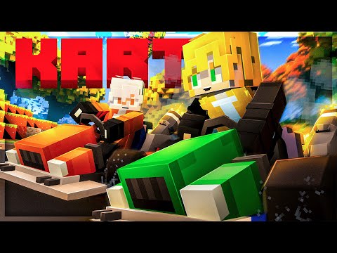 Abbiamo SFIDATO i nostri AMICI sui GO-KART di Minecraft!