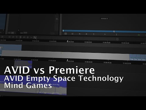 AVID treats empty space as regular clips on the timeline and it's weird | AVID vs. Premiere