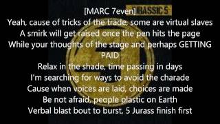 Jurassic5 - Jurass Finish First Lyrics