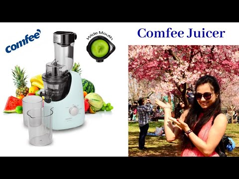 Comfee Juicer & Ice cream Maker Review | promo code #comfeejuicer #icecreammaker