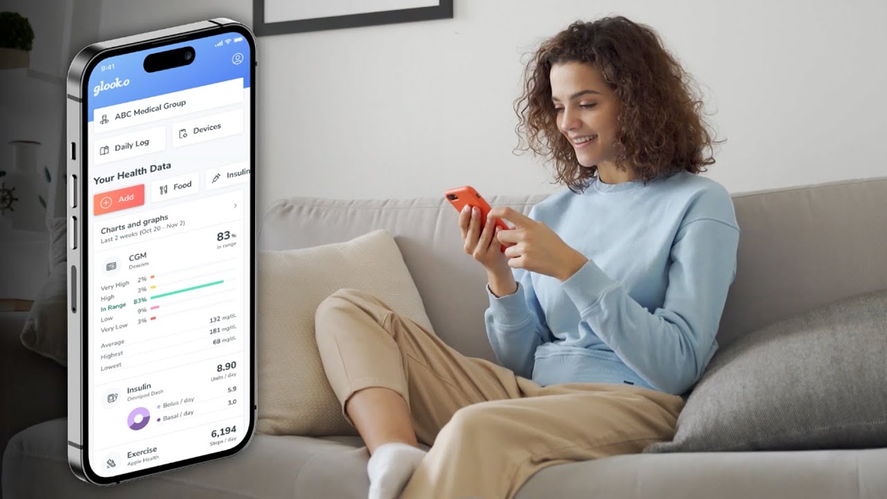 The Sleek New Design of the Glooko® Mobile App