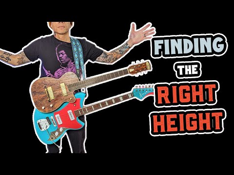 Finding Your Perfect Guitar Height with @LevysMusic Right Height Straps