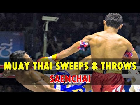 Saenchai's Sweeps and Throws (แสนชัย) | Muay Thai
