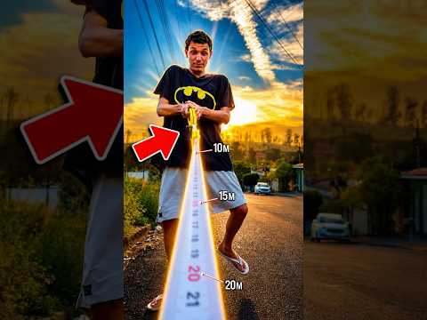 MEDI UMA RUA INTEIRA!📏😱