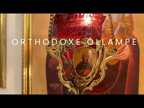 Was ist eine orthodoxe Öllampe und wie zündet man sie an?