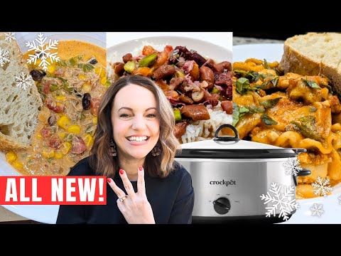 3 Crockpot Meals PERFECT for the WINTER!