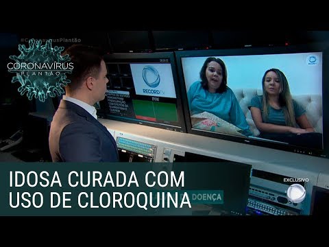 Idosa é curada da covid-19 em tratamento com uso de cloroquina