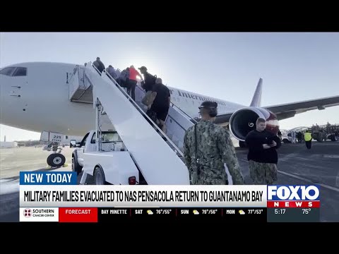 Guantanamo Bay evacuees return home after Hurricane Melissa