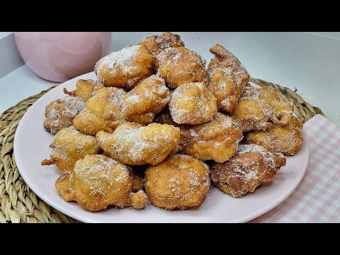 ✅️ BUÑUELOS DE MANZANA,  FÁCILES Y RIQUÍSIMOS! #lacocinadenuberosaylila