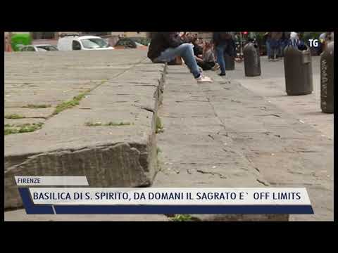 2021-05-02 FIRENZE - BASILICA DI S. SPIRITO, DA DOMANI IL SAGRATO E' OFF LIMITS