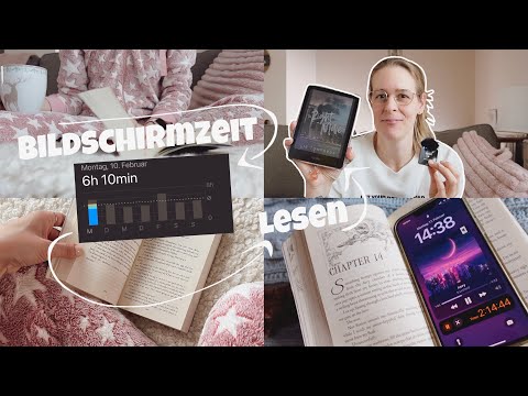 Ich tausche meine BILDSCHIRMZEIT mit meiner LESEZEIT | Spoiler free Reading Vlog