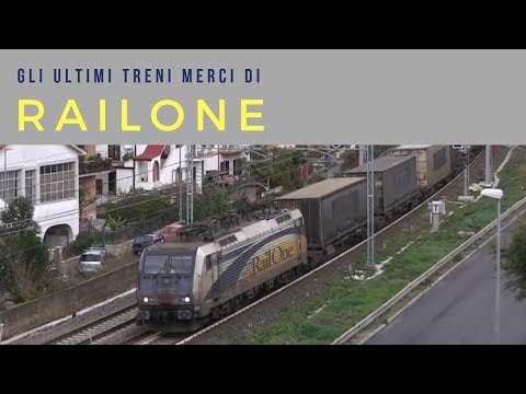 The last freight trains of RailOne in Monterotondo