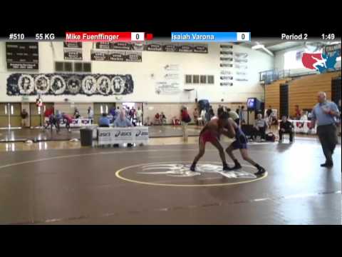 FILAJR WTT: 55 KG Mike Fuenffinger (MN Storm) vs. Isaiah Varona (USOEC)