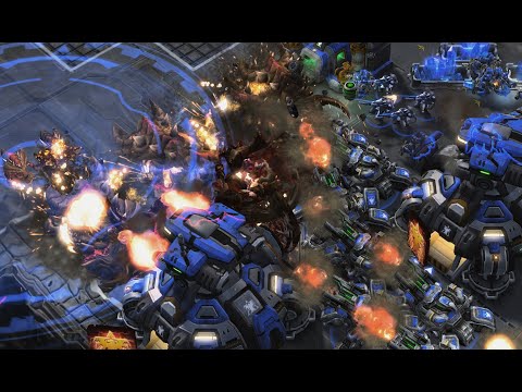 MECHING Midrank Madness - HyperONE (T) vs skykoz (Z) on Hardwire - StarCraft 2 - 2021