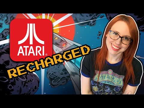 ATARI Recharged! Asteroids, Black Widow and Centipede - Erin Plays
