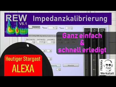 #REW #IMPEDANCE | The basis for accurate impedance measurement | By the way, ALEXA hates me