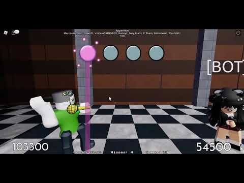 Apparition WITH LYRICS - Friday Night Funkin': Mario's Madness Cover