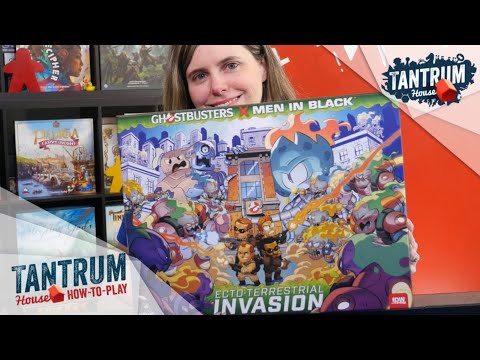 Ghostbusters Men in Black: Ecto-Terrestrial Board Game How to Play