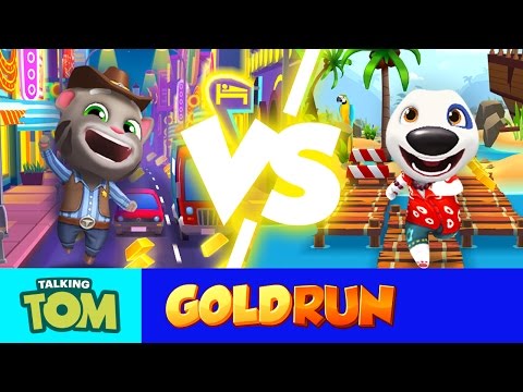 NEW in Talking Tom Gold Run - Las Vegas vs. Hawaii