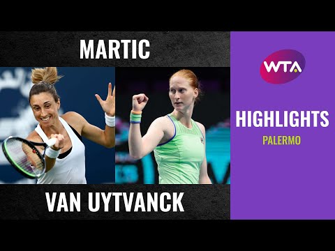 Petra Martic vs. Alison Van Uytvanck | 2020 Palermo First Round | WTA Highlights